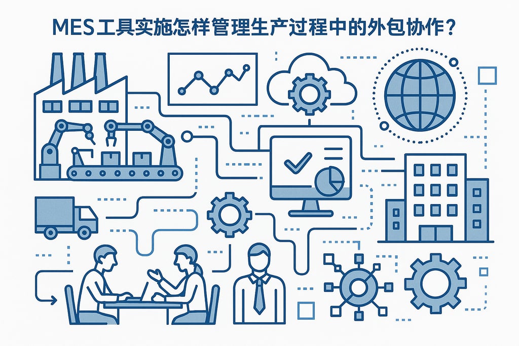 MES 工具实施怎样管理生产过程中的外包协作？